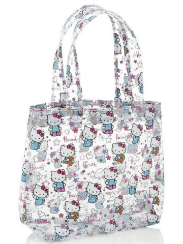 Harrods Hello Kitty Loves Teddy Small Gusset Bag