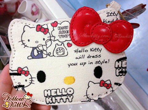 Hello Kitty Canvas Card Holder