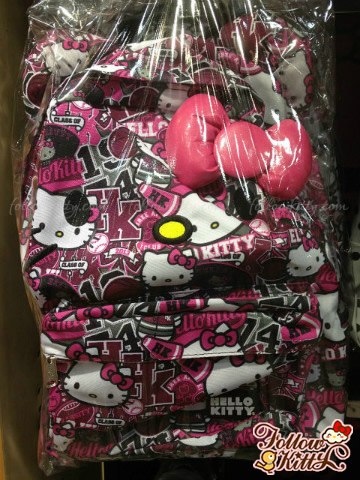 Loungefly Hello Kitty Varsity Backpack
