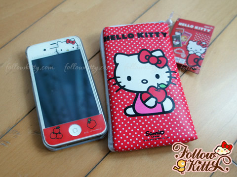 Hello Kitty Maga Zip Purse & Candy Bracelet - Hello Kitty手機袋