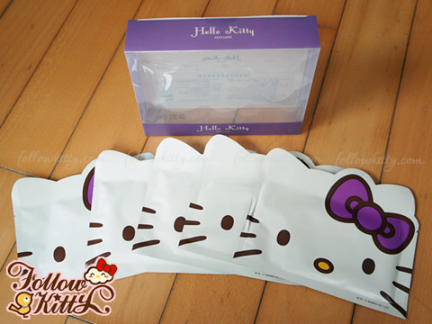 Hello Kitty Grape Seed Facial Masks from Sexylook - Hello Kitty Cosmetics