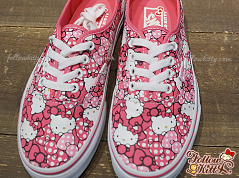 Vans x Hello Kitty 2013夏季新品 － 經典Authentic