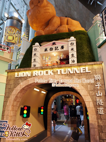 Hello Kitty x Hong Kong Lion Rock Tunnel - Hello Kitty Back to 1960s in Langham Place