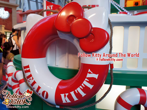 Hong Kong Star Ferry - The Kitty Ferry - Hello Kitty Back to 1960s in Langham Place