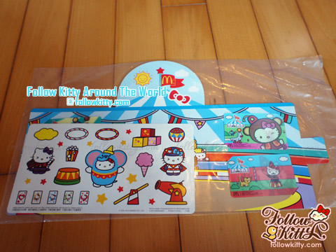 Super Cute Hello Kitty "Circus of Life" Limited Tasty Cards from Hong Kong McDonald's