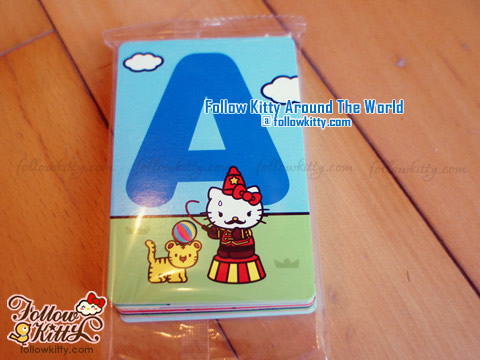 Circus of Life: Hello Kitty Alphabet Cards