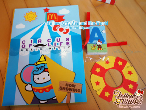 3D Hello Kitty Circus Book and Alphabet Cards