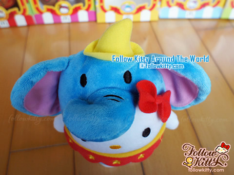 Hello Kitty小笨象（Jumbo）－藍色大象