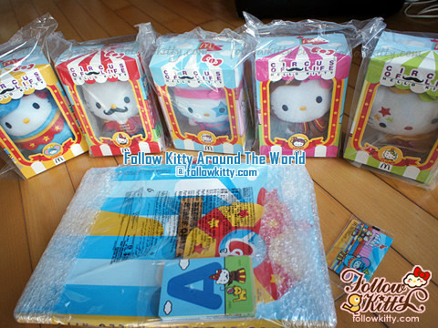 Hello Kitty Circus of Life Limited Set from Hong Kong McDonald's