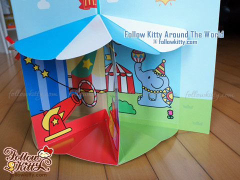 Hello Kitty "Circus of Life" 3D Story Book from Hong Kong McDonald's