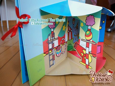 Hello Kitty "Circus of Life" 3D Story Book from Hong Kong McDonald's