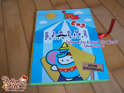 Hello Kitty馬戲團限量套裝立體圖書