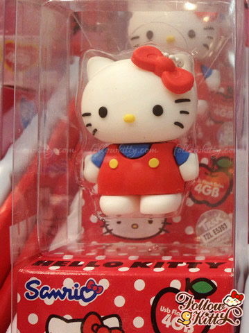 Hello Kitty 3D Silicon Figure USB Flash Drive