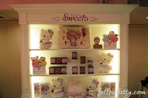 Souvenir in Hello Kitty Cafe Taipei