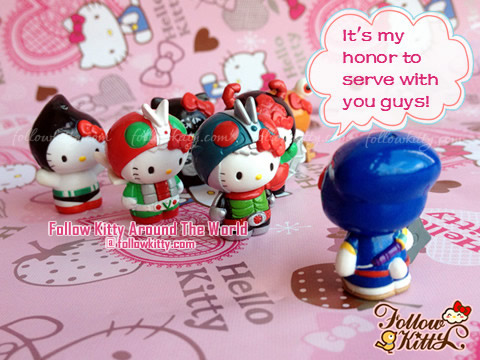 Bandai Narikiri Hello Kitty扭蛋系列4