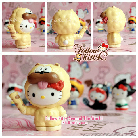 Bandai Narikiri Hello Kitty扭蛋系列4 - 獅子丸