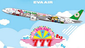 Eva Air Hello Kitty Hand in Hand Small