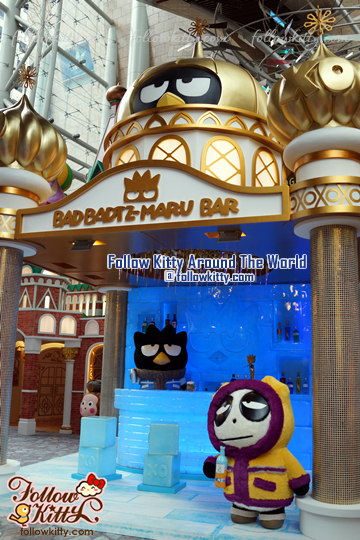 調酒師Badtz-Maru和他的女友Pandaba-朗豪坊Hello Kitty俄羅斯展覽