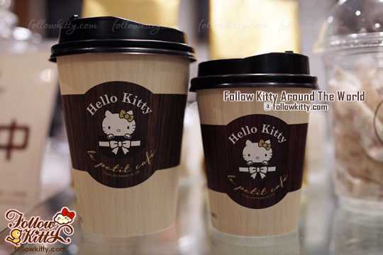 Drink from Hello Kitty Le Petit Café