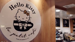 Hello Kitty Le Petit Cafe Small