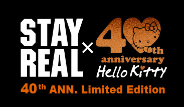 Stay Real推出紀念Hello Kitty40週年限量版T恤