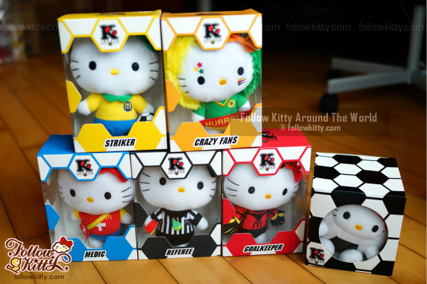 Hello Kitty K-League World Cup Collector's Kit from Hong Kong McDonald's