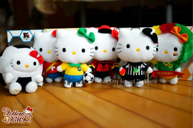 Hello Kitty K-League World Cup Collector's Kit from Hong Kong McDonald's