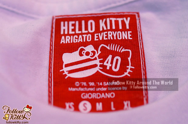 Giordano x Hello Kitty 40th Anniversary Series