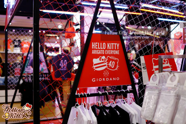 Giordano x Hello Kitty 40th Anniversary Series