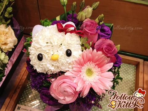 Hello Kitty Flower Bouquet for the One You Love | Follow KittyFollow ...
